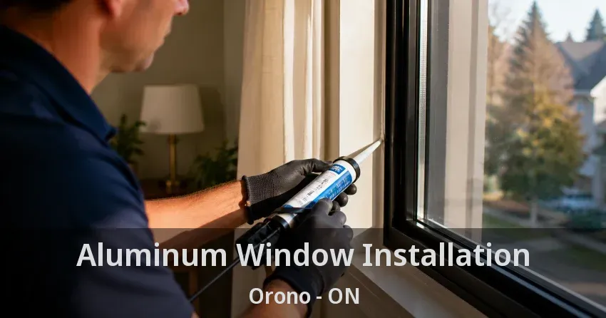 Aluminum Window Installation Orono - ON