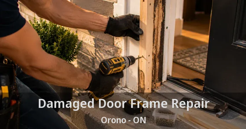 Damaged Door Frame Repair Orono - ON