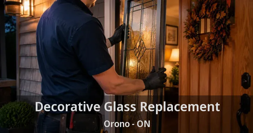Decorative Glass Replacement Orono - ON