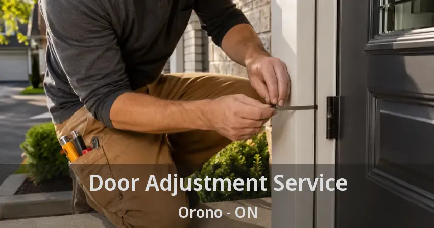 Door Adjustment Service Orono - ON
