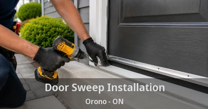 Door Sweep Installation Orono - ON