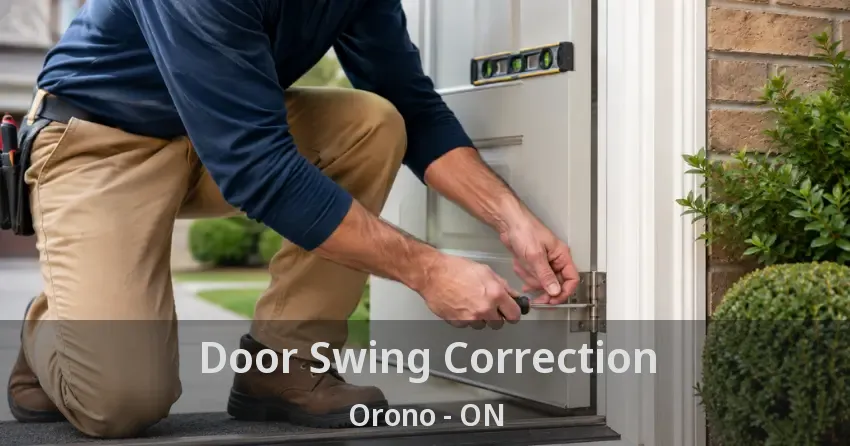 Door Swing Correction Orono - ON