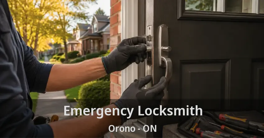 Emergency Locksmith Orono - ON