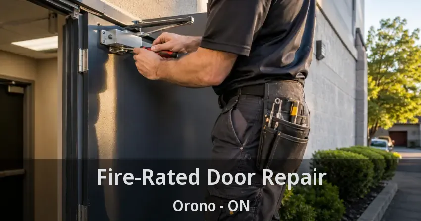Fire-Rated Door Repair Orono - ON