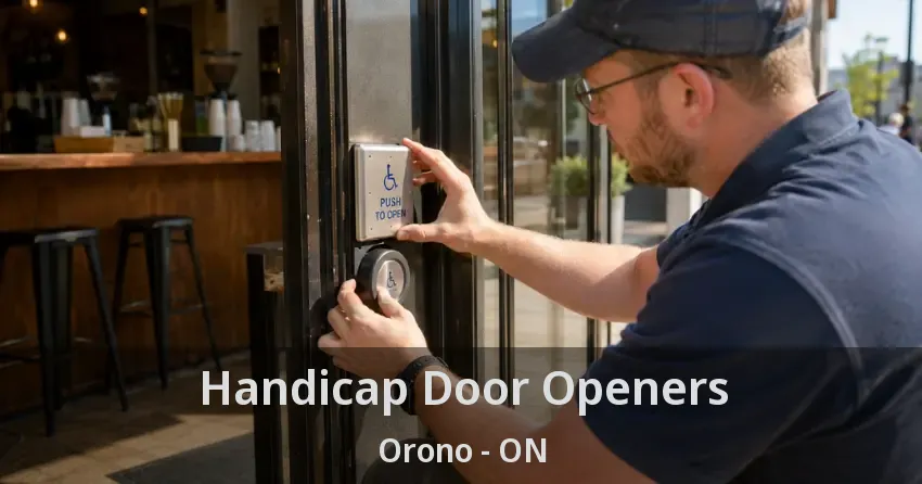 Handicap Door Openers Orono - ON