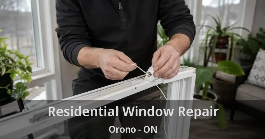 Residential Window Repair Orono - ON