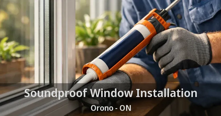 Soundproof Window Installation Orono - ON