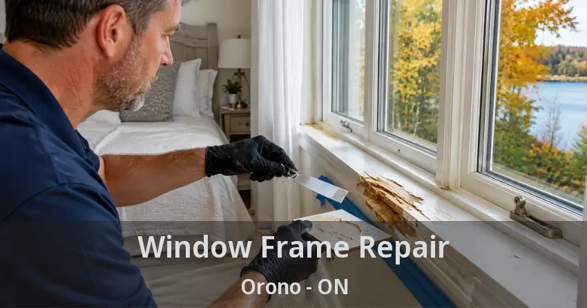 Window Frame Repair Orono - ON