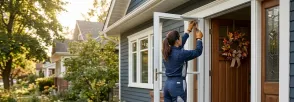 Storm Door Install Orono